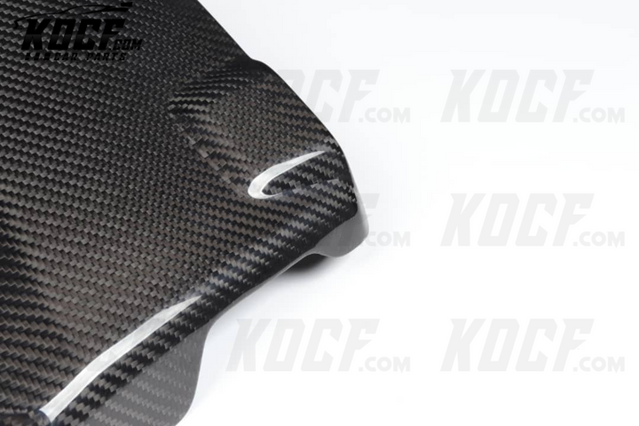 Engine Cover Overlay Carbon Fiber 2018-2024 Toyota Camry i4 & 2019+ Avalon i4 Compatible