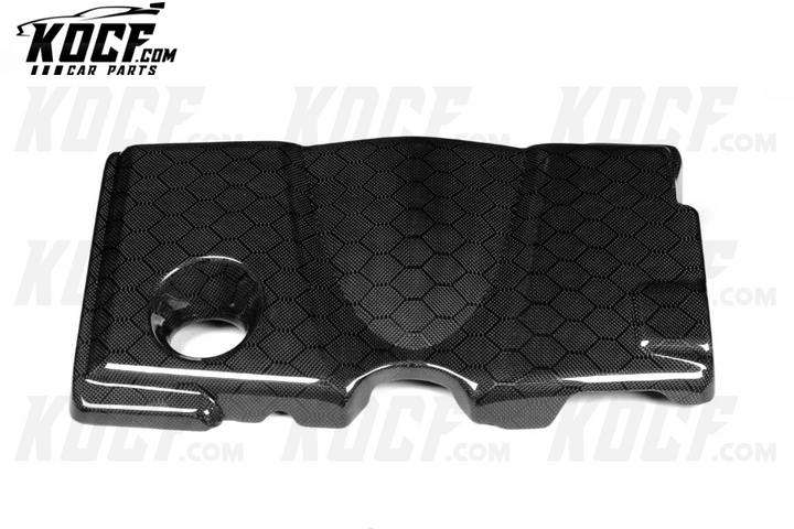 Engine Cover Overlay Carbon Fiber 2018-2024 Toyota Camry i4 & 2019+ Avalon i4 Compatible