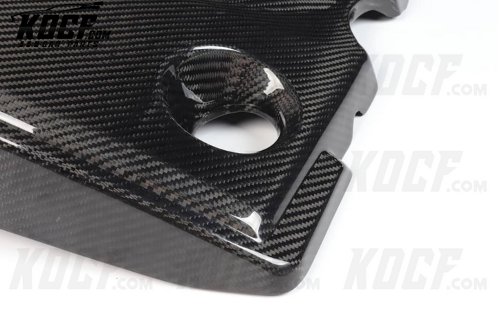 Engine Cover Overlay Carbon Fiber 2018-2024 Toyota Camry i4 & 2019+ Avalon i4 Compatible