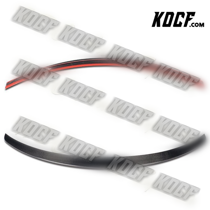 For 2017-2021 Mercedes C-Class Coupe W205 Real Carbon Fiber Trunk Lid Spoiler - KOCF.com - Car Parts