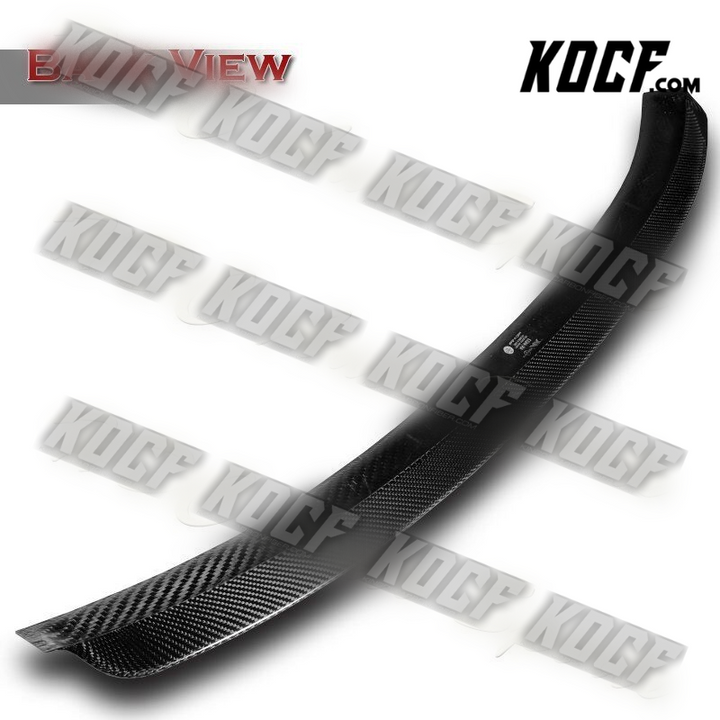 For 2011-2016 BMW 5-Series F10 Real Carbon Fiber Rear Window Visor Spoiler Wing - KOCF.com - Car Parts