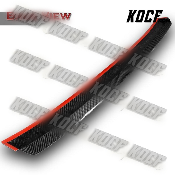 For 2017-2021 Mercedes C-Class W205 Coupe Carbon Fiber Rear Window Roof Spoiler - KOCF.com - Car Parts