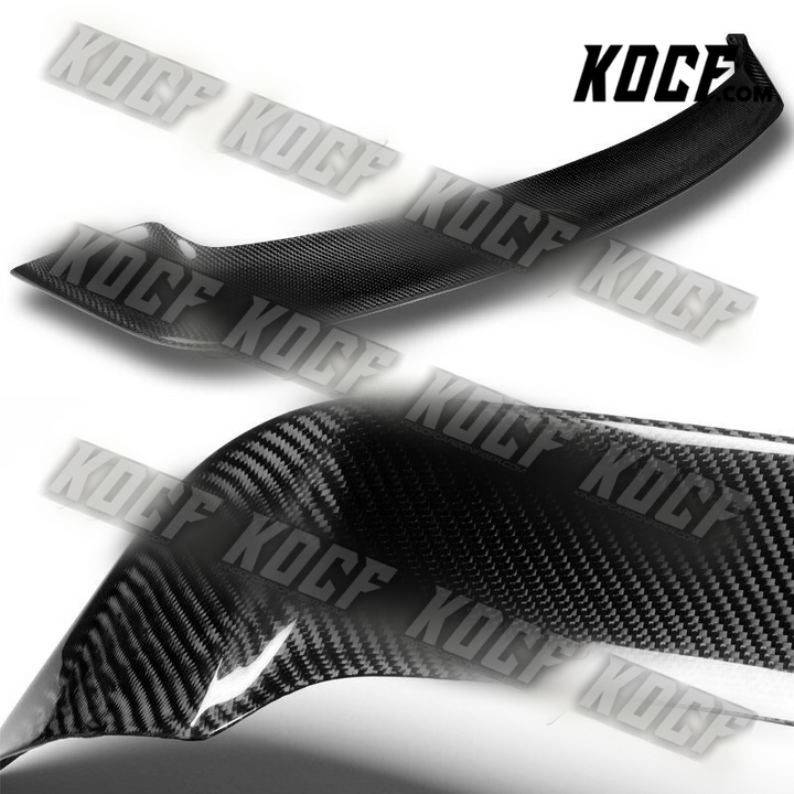 For 2010-2013 Volkswagen VW Golf 6 MK6 Real Carbon Fiber Rear Roof Spoiler Wing - KOCF.com - Car Parts