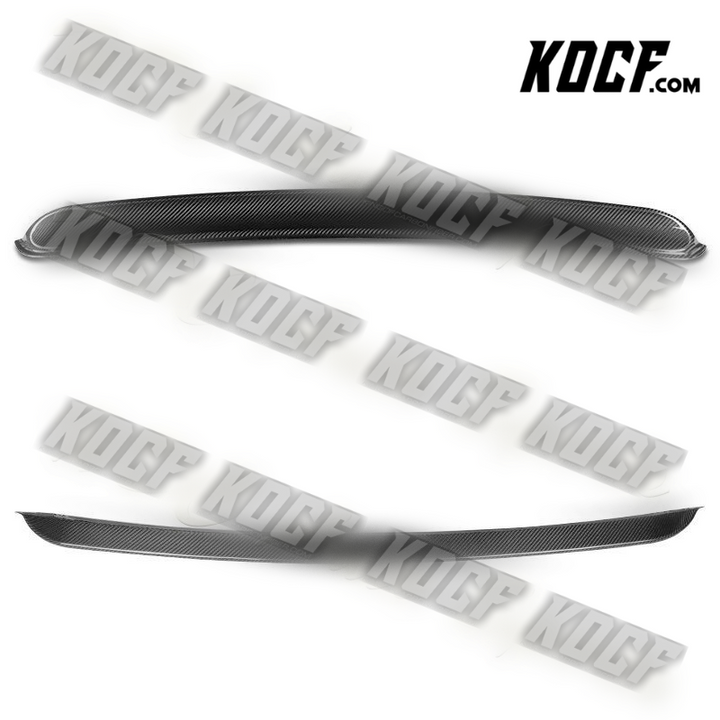 For 2008-2021 Dodge Challenger Real Carbon Fiber Rear Window Roof Spoiler Wing - KOCF.com - Car Parts