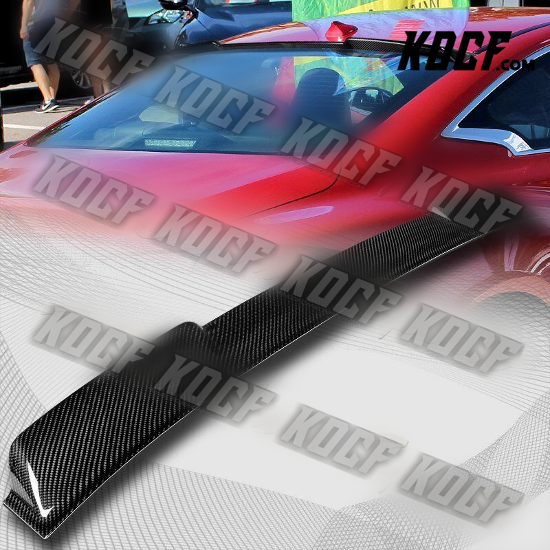 For 2017-2022 Infiniti Q60 Coupe Real Carbon Fiber Rear Roof Window Sp ...