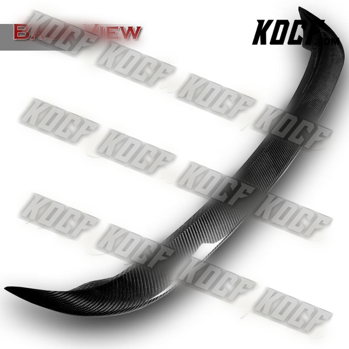 For 2010-2013 Volkswagen Golf 6 MK6 GTi Real Carbon Fiber Rear Roof Spoiler Wing - KOCF.com - Car Parts