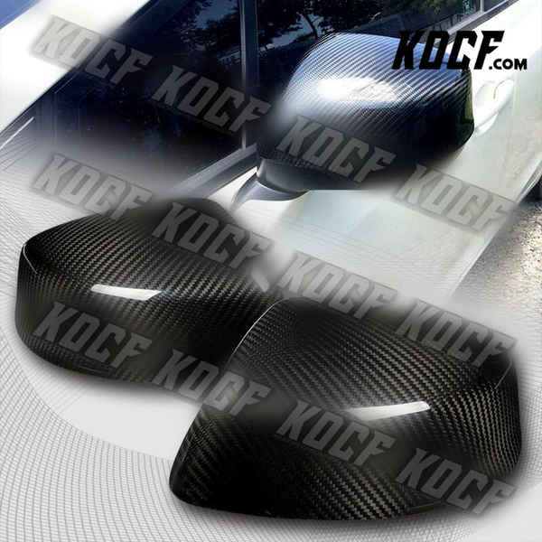 For 2012-2013 Honda Civic Coupe/Sedan Real Carbon Fiber Side Mirror Cover Cap - KOCF.com - Car Parts