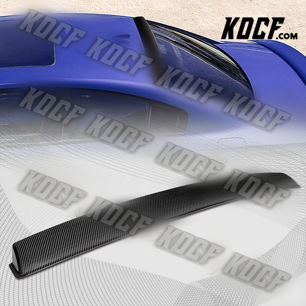 For 2015-2021 Dodge Charger 100% Real Carbon Fiber Rear Window Roof Spoiler Wing - KOCF.com - Car Parts