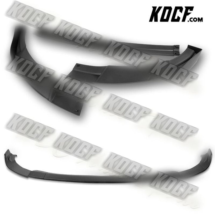 For 2012-2017 Hyundai Veloster Base Matt Black Front Bumper Body Kit Spoiler Lip - KOCF.com - Car Parts