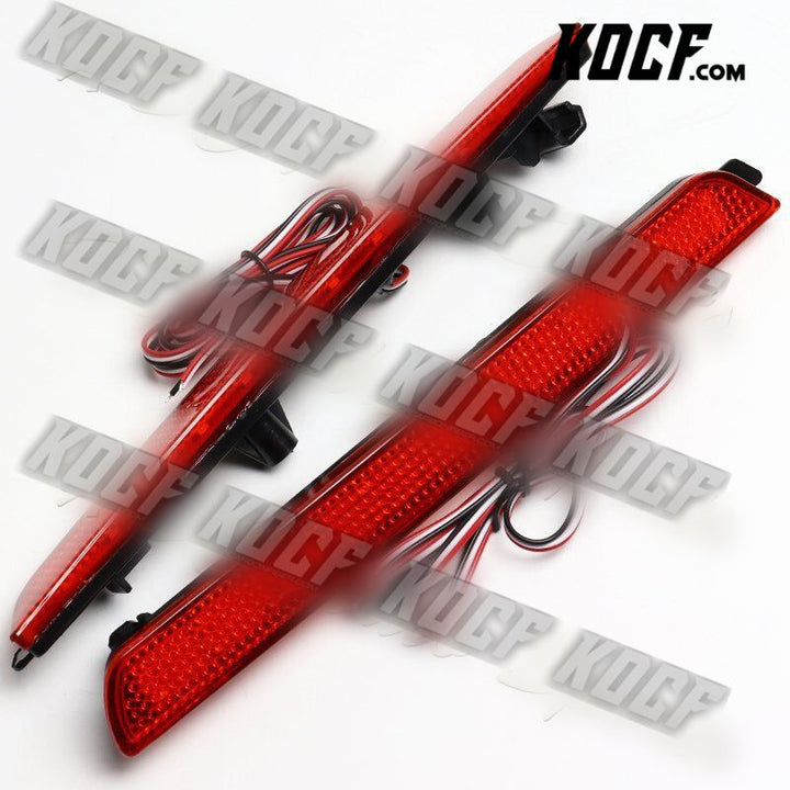 For 2004-2009 Mazda 3 Mazdaspeed3 Red Lens LED Rear Bumper Stop Brake Light Lamp - KOCF.com - Car Parts