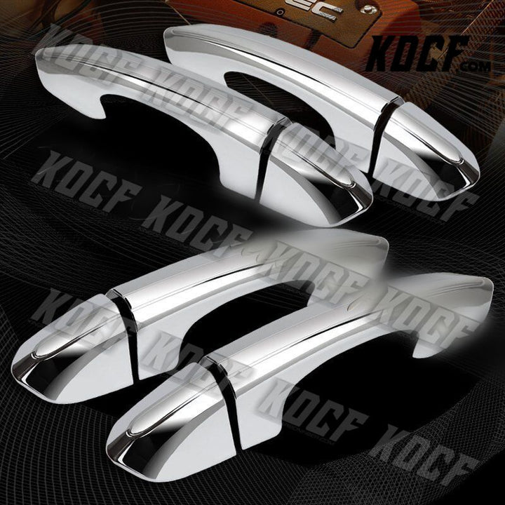 For 2013-2017 Ford Fusion Mirror Chrome Door Handle Cover Cap Trim W/Out Keyhole - KOCF.com - Car Parts