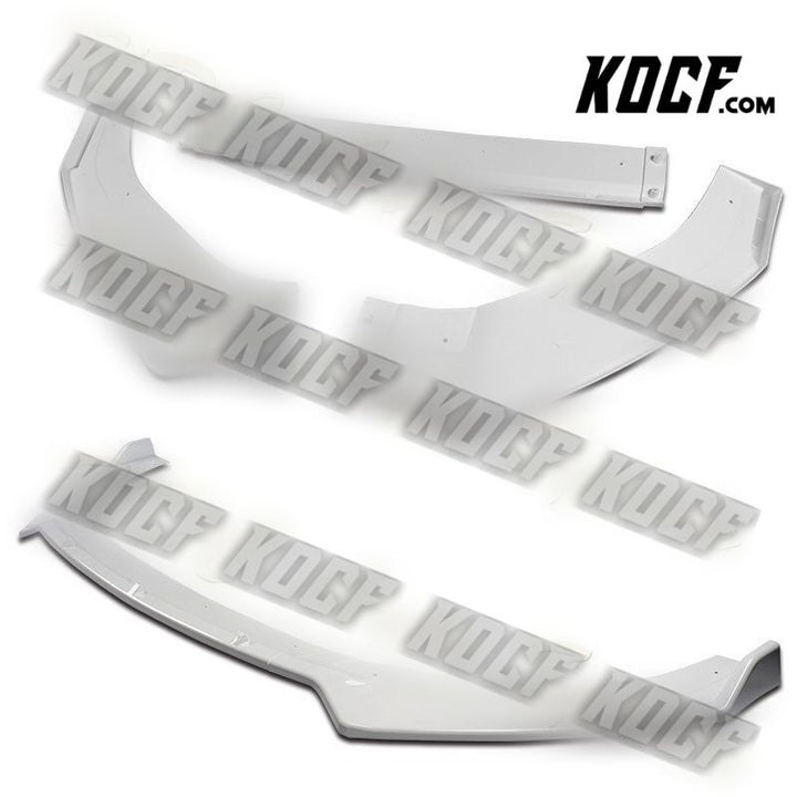 For 14-20 Volkswagen Golf GTI MK7 Painted White Front Bumper Body Splitter Lip - KOCF.com - Car Parts