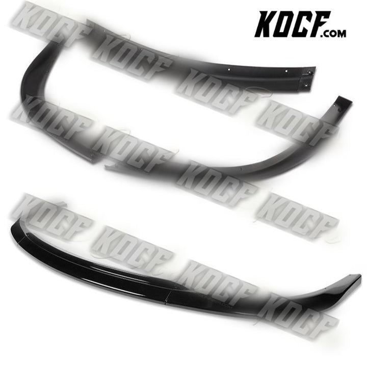 For 06-07 Subaru Impreza WRX STi S204 Painted Black Front Bumper Splitter Lip - KOCF.com - Car Parts