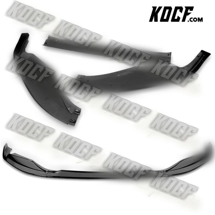 For 2013-2015 Lexus GS350 GS450h F-Sport Painted Black Front Bumper Spoiler Lip - KOCF.com - Car Parts