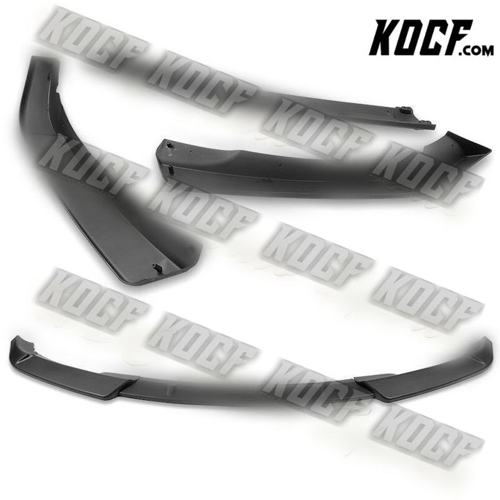 For 2002-2005 BMW 3-Series E46 Sedan Matt Black Front Bumper Body Spoiler Lip - KOCF.com - Car Parts