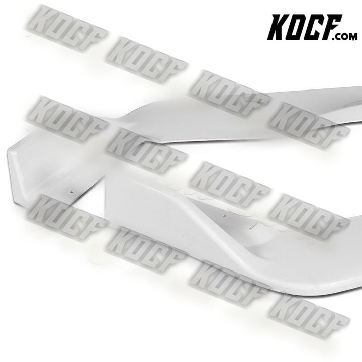 For 17-20 Lexus IS-Series AR-Style White Front Bumper Splitter Spoiler Lip Kit - KOCF.com - Car Parts