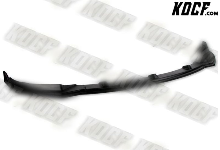 For 16-21 Tesla Model 3 Sedan Unpainted Black Front Bumper Splitter Spoiler Lip - KOCF.com - Car Parts