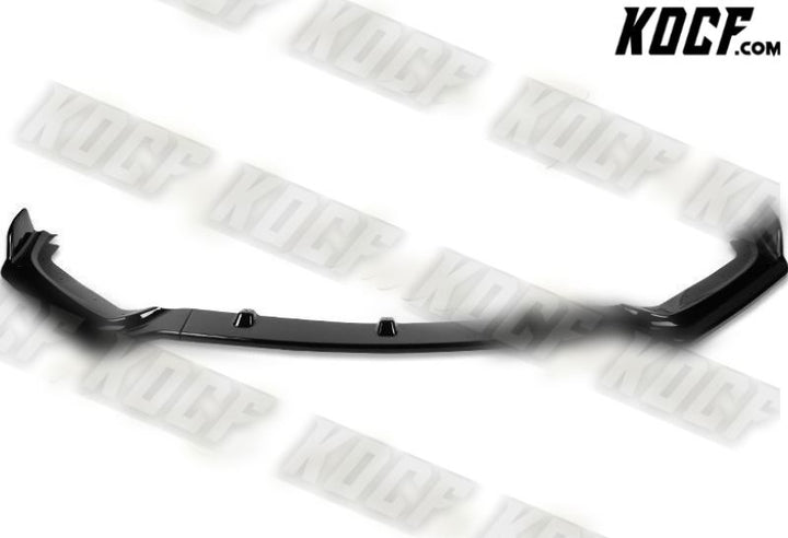 For 2017-2022 Infiniti Q60 Coupe Painted Black V-Style Front Bumper Body Kit Lip - KOCF.com - Car Parts