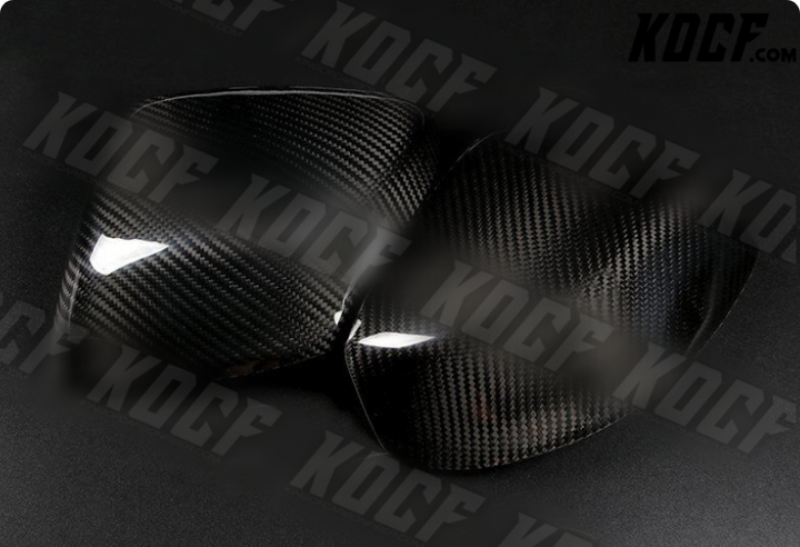 For 2012-2013 Honda Civic Coupe/Sedan Real Carbon Fiber Side Mirror Cover Cap - KOCF.com - Car Parts