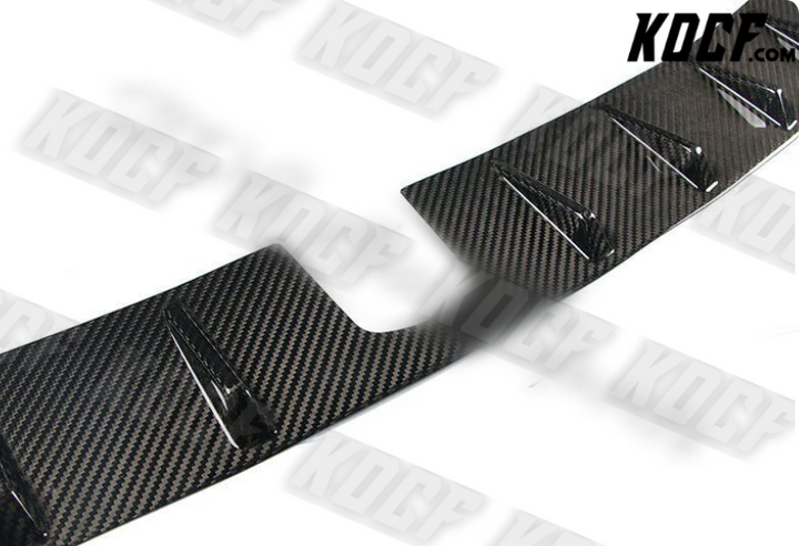 For 12-15 Subaru Impreza WRX Real Carbon Fiber Shark Fin Rear Window Spoiler - KOCF.com - Car Parts