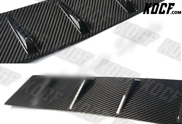 For 12-15 Subaru Impreza WRX Real Carbon Fiber Shark Fin Rear Window Spoiler - KOCF.com - Car Parts