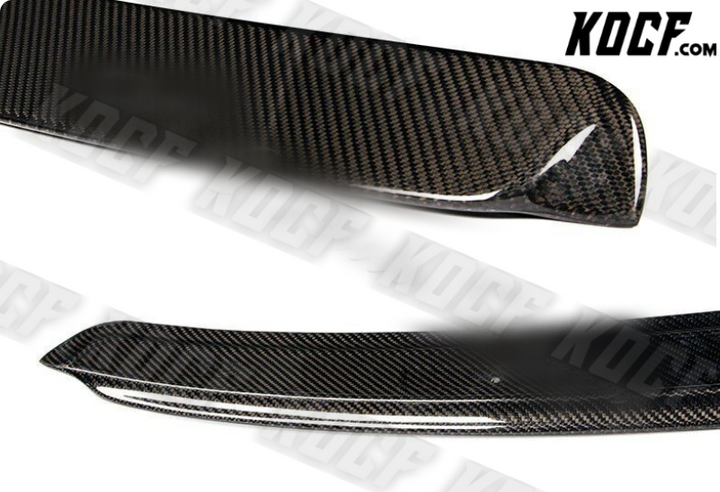 For 99-05 BMW E46 2DR 325ci 330ci M3 Real Carbon Fiber Rear Roof Window Spoiler - KOCF.com - Car Parts