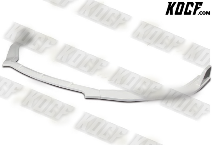 For 2012 Honda Civic 4DR JDM CS-Style Painted White Front Bumper Body Kit Lip - KOCF.com - Car Parts