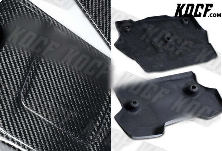 For 2009-2016 Nissan 370Z Z34 Light Weight Real Carbon Fiber Engine Cover Kit - KOCF.com - Car Parts