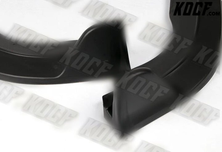 For 18-21 Honda Fit Unpainted Black JDM Front Bumper Body Kit Spoiler Lip 3PCS - KOCF.com - Car Parts