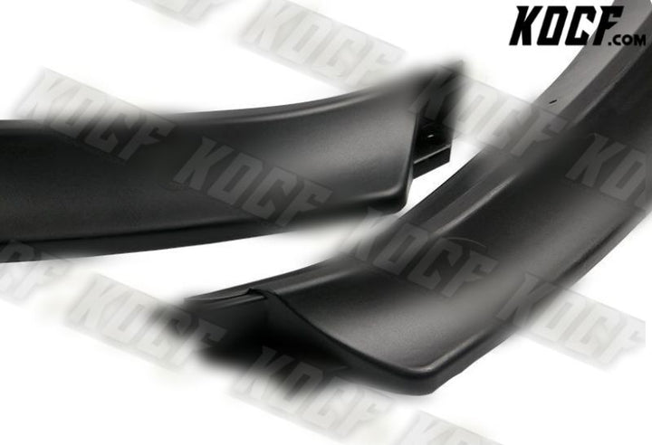 For 2014-2017 Volkswagen VW Golf MK7 Black Front Bumper Body Kit Spoiler Lip 3PC - KOCF.com - Car Parts