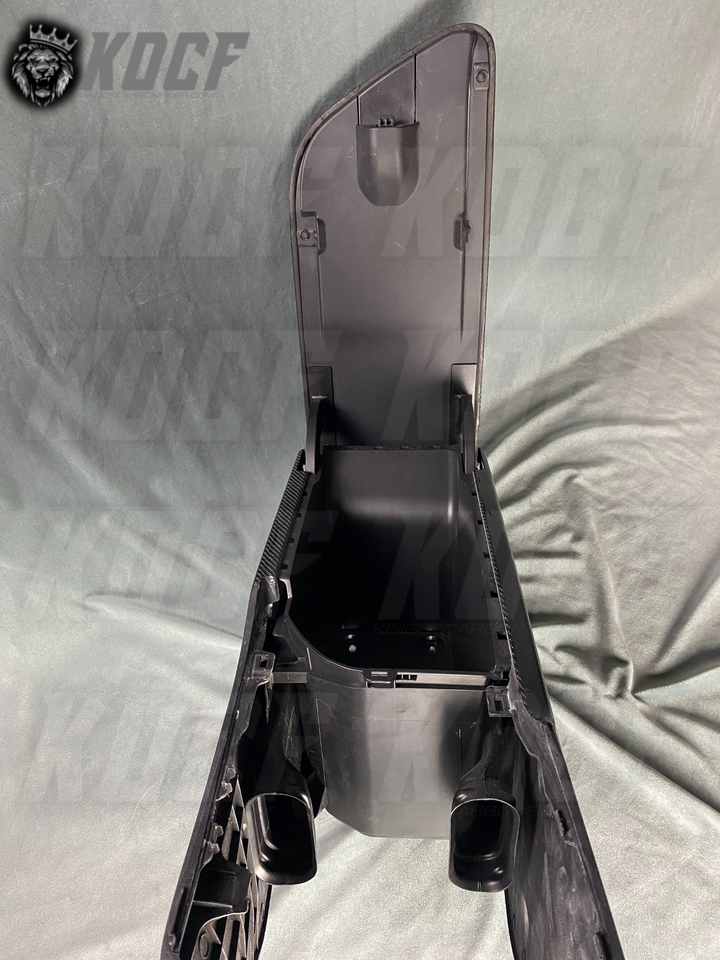 Center Armrest and Console Side Panels Carbon Fiber 2018-2023 Toyota Camry Compatible - KOCF.com - Car Parts