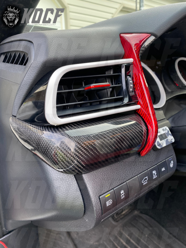 Driver Dash Panel Carbon Fiber 2018-2023 Toyota Camry Compatible - KOCF.com - Car Parts