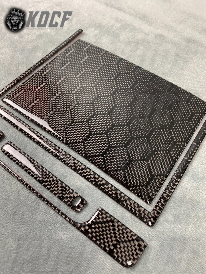 Camry Carbon Fiber Phone Drawer Storage Overlay Toyota Camry 2018-2023 Compatible - KOCF.com - Car Parts