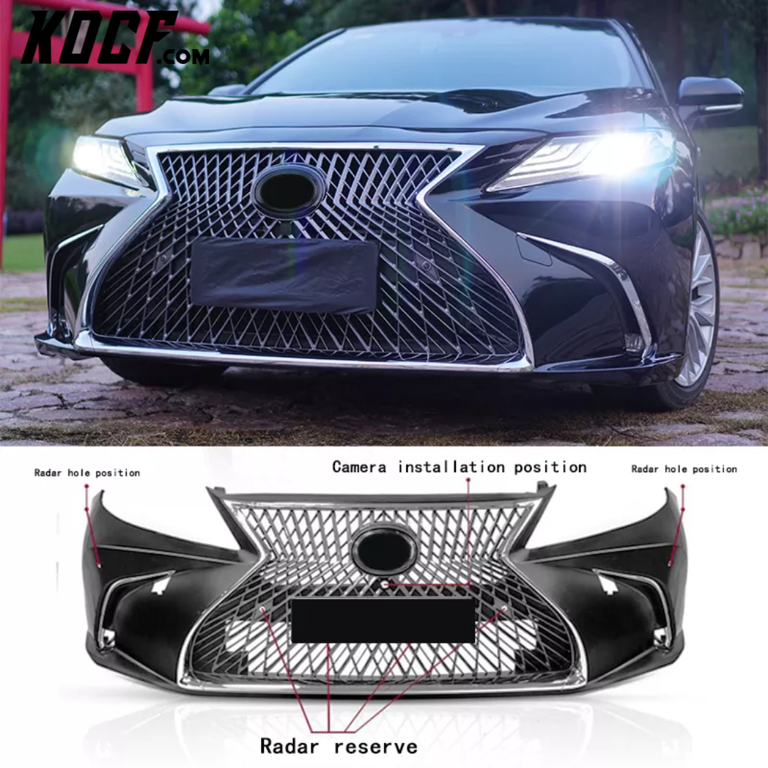 Lexus LS ES Style Bumper Compatible For 2018-2024 Toyota Camry - VIP Price