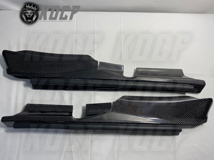 Engine Side Pieces Carbon Fiber 2018-2022 Toyota Camry i4 & 2019 Compatible - KOCF.com - Car Parts