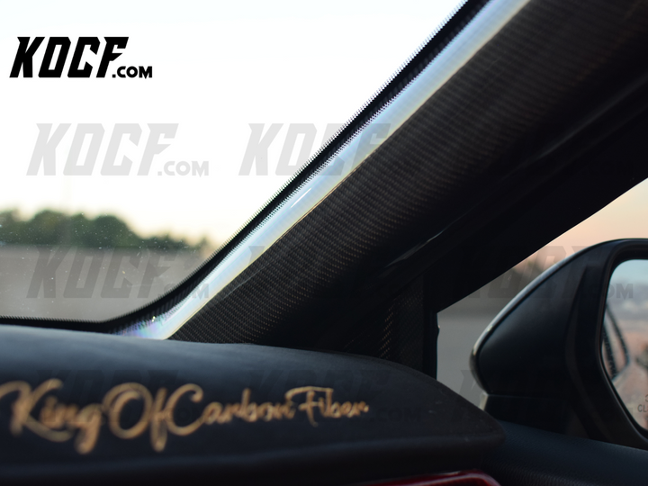 Interior A Pillars Carbon Fiber 2018-2023 Toyota Camry Compatible - KOCF.com - Car Parts