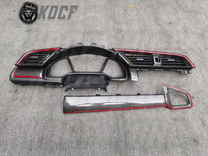 SET OF 20pcs - X Gen Honda Civic Carbon Fiber Interior Replacements - KOCF.com - Car Parts