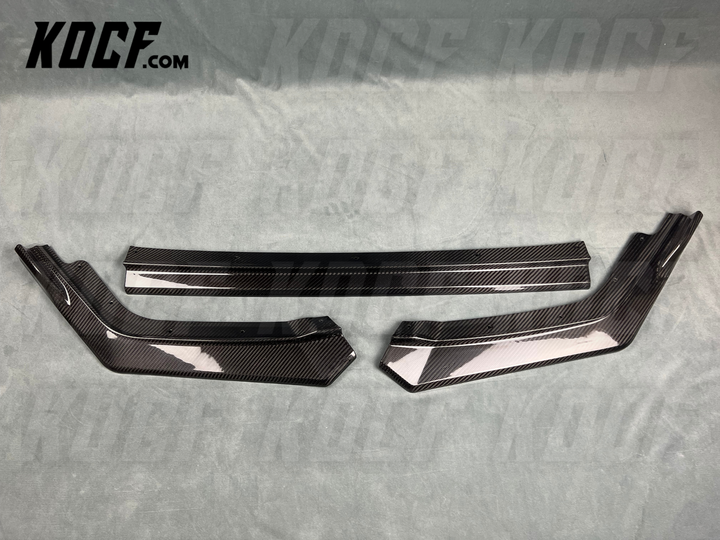 11th Gen 2022+ Honda Civic Real Carbon Fiber Front Bumper Splitter Spoiler Lip - VIP Price