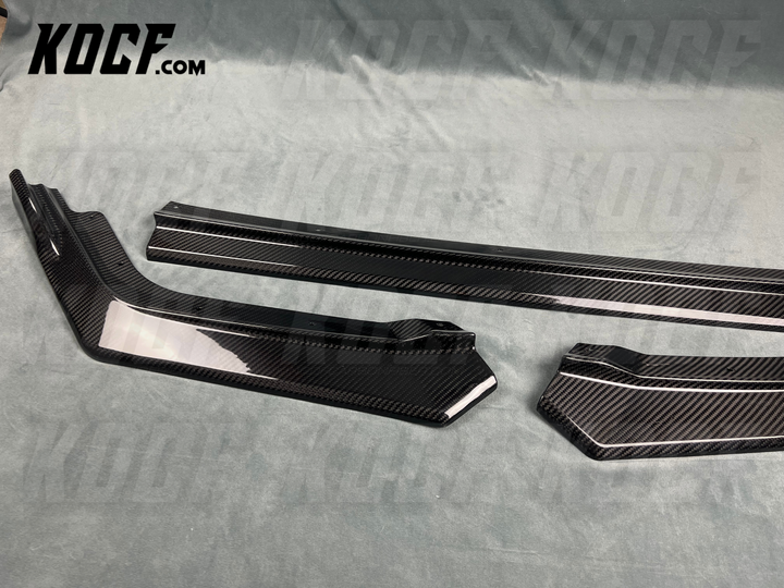 11th Gen 2022+ Honda Civic Real Carbon Fiber Front Bumper Splitter Spoiler Lip - VIP Price