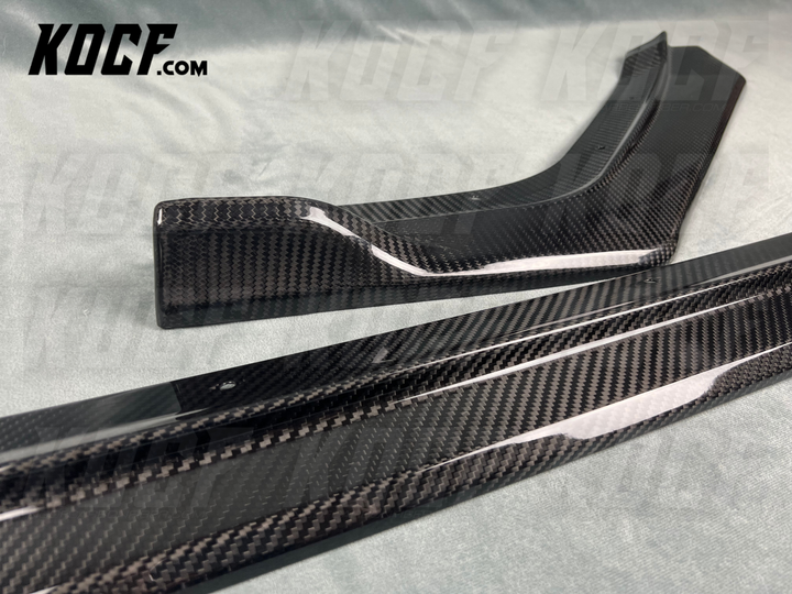 11th Gen 2022+ Honda Civic Real Carbon Fiber Front Bumper Splitter Spoiler Lip - VIP Price