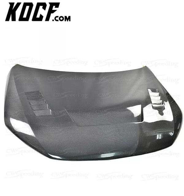 V STYLE CARBON FIBER ENGINE HOOD BONNET FOR VW SCIROCCO BODY KIT