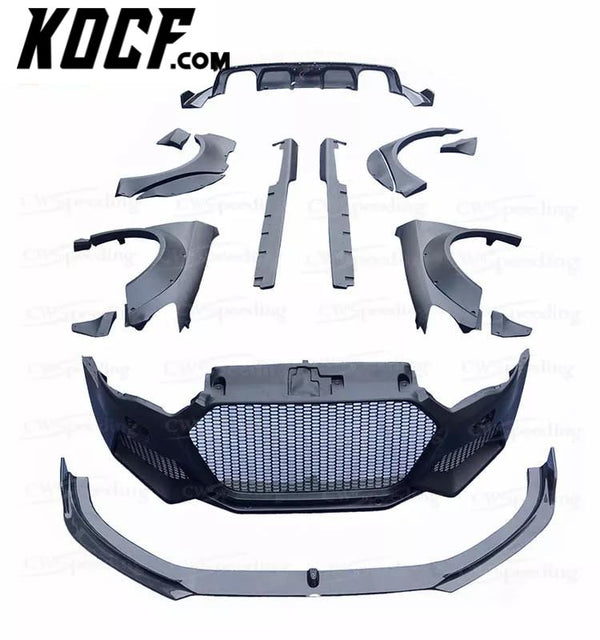 WIDE FIBER GLASS BODY KIT FOR 2013-2016 AUDI S3 BODY KIT