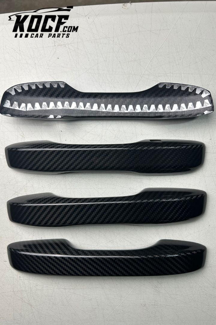 Door Handle Covers Compatible for 11th Gen Civic 2022+ Real Carbon Fiber