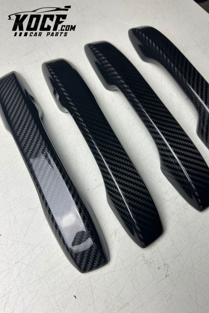 Door Handle Covers Compatible for 11th Gen Civic 2022+ Real Carbon Fiber