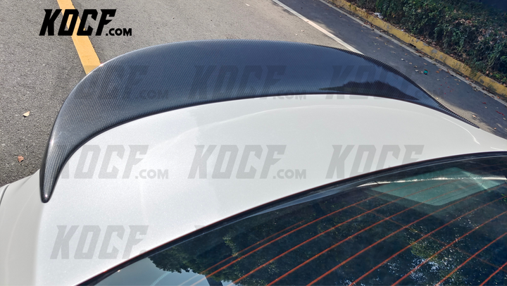 Duckbill Trunk Spoiler in Carbon Fiber for Toyota Camry 2018-2024 Compatible - VIP Price