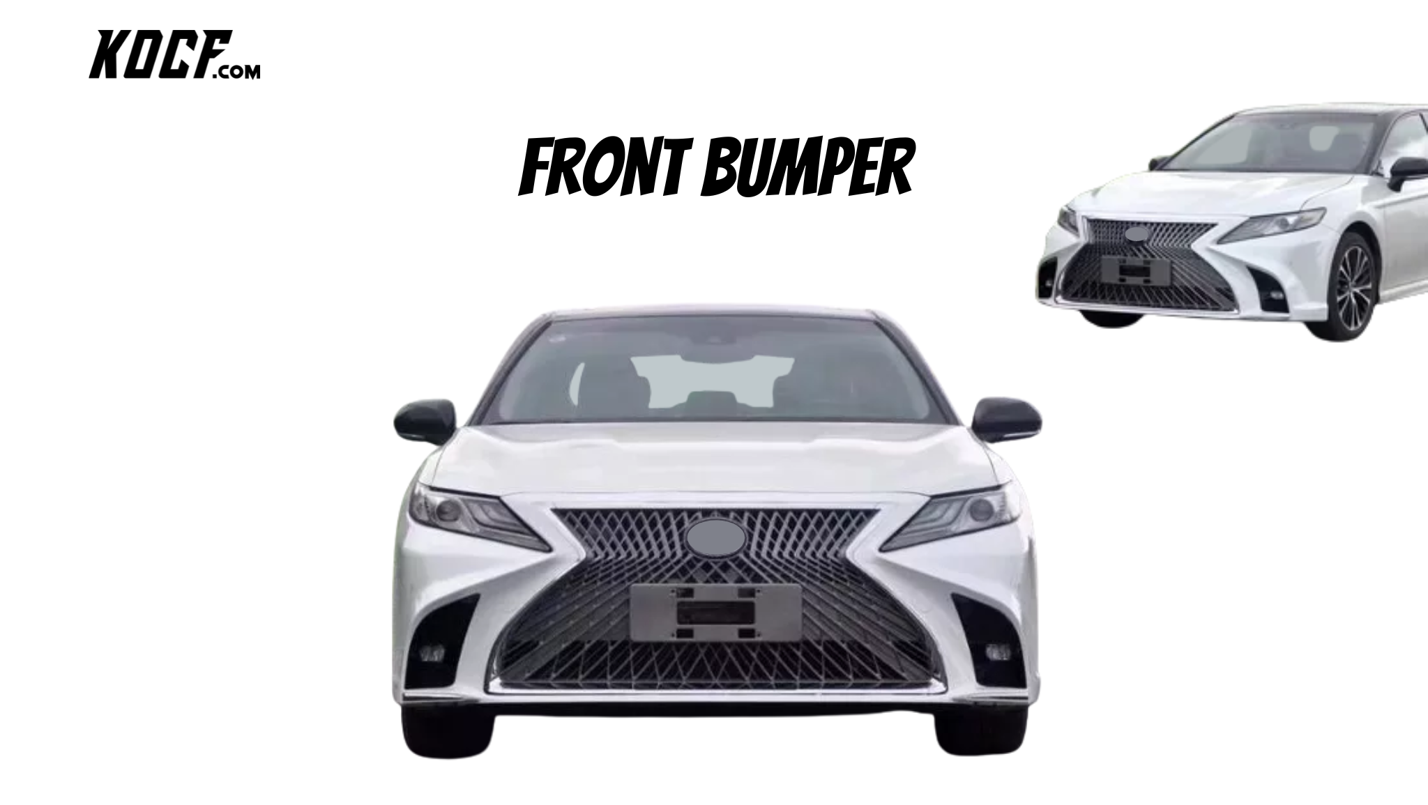 Lexus LS ES Style Bumper Compatible For 2018-2024 Toyota Camry - VIP Price