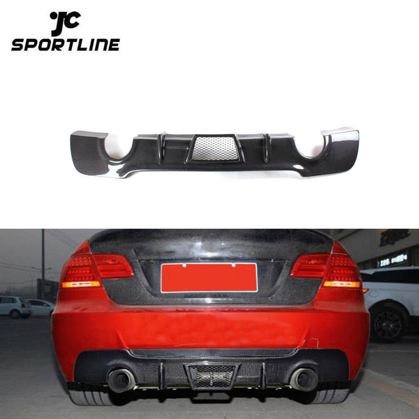 Carbon Fiber E92 335I MTECH Rear Diffuser Lip for BMW E92