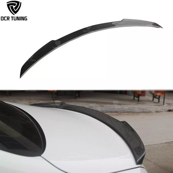 FD Style 2015-Up Carbon Fiber Rear Trunk Spoiler for Mercedes Benz W205 C63 AMG S 4 Door Sedan C180 200 250 260