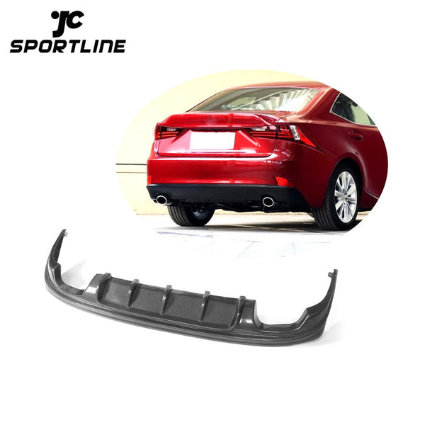 AI Style Carbon Rear Diffuser Spoiler for Lexus IS-F Sport 2013