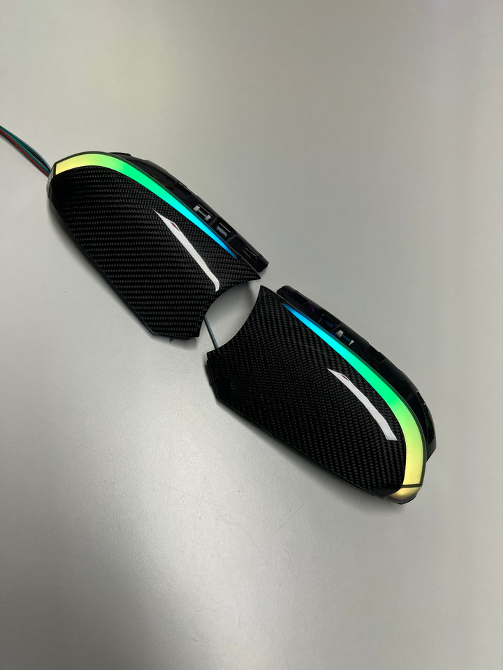 RGB LED Side Marker Mirror Lights Carbon Fiber Gen 8 2018-2024 Toyota Camry Compatible -  Disrupt_GFX - VIP Price